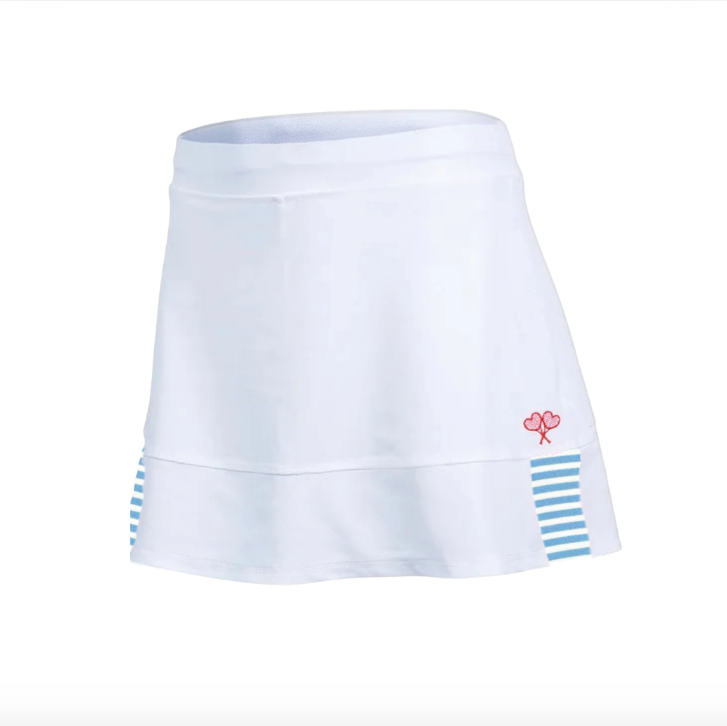Love All Tennis Women's Tracy Skirt Stripes