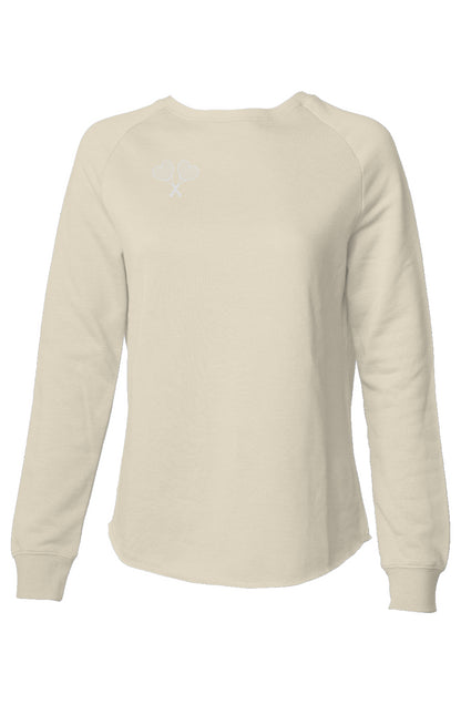 Womens Lightweight Wash Sweatshirt
