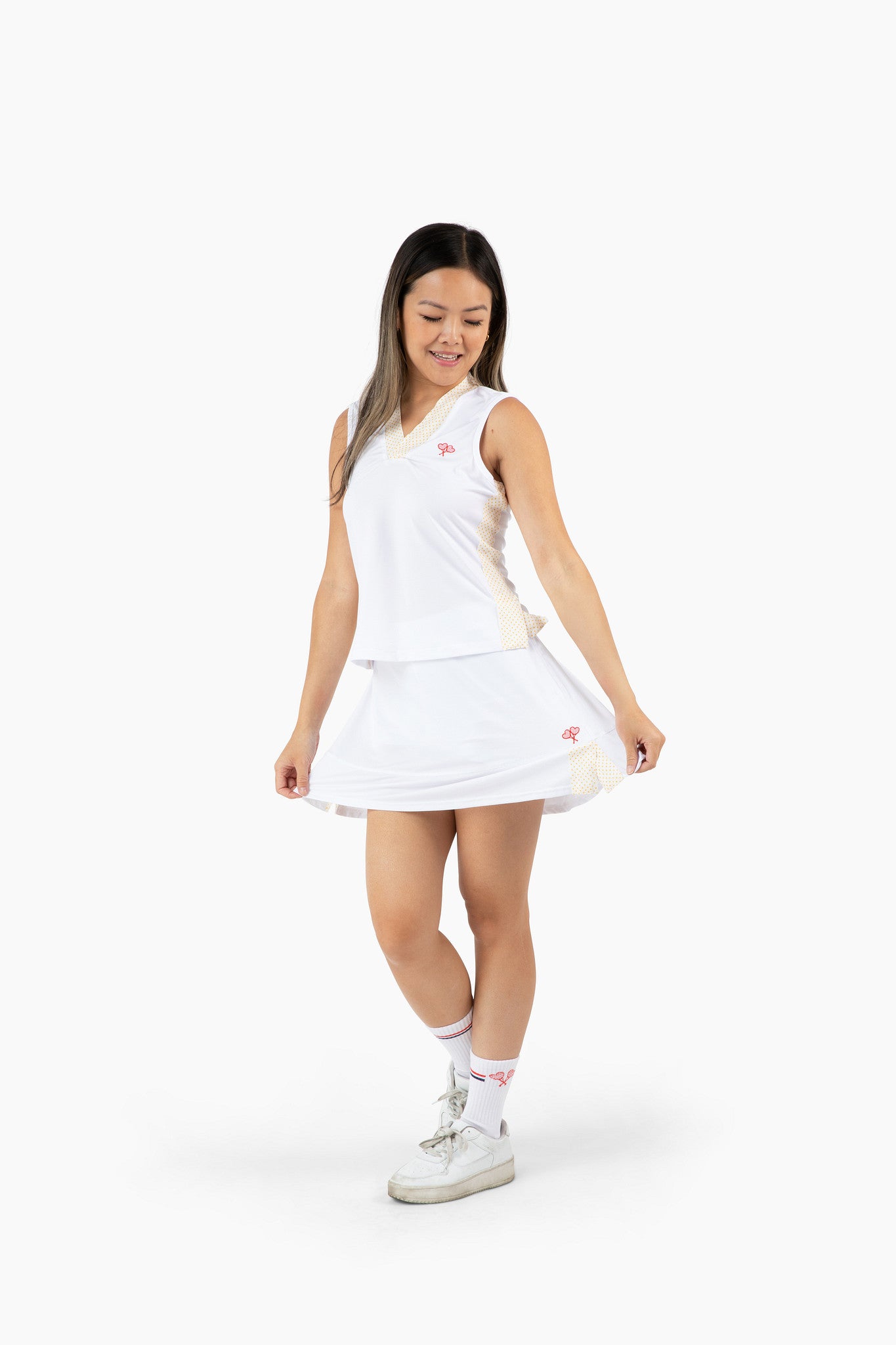 Love All Tennis Women's Tracy Skirt Polka Dot