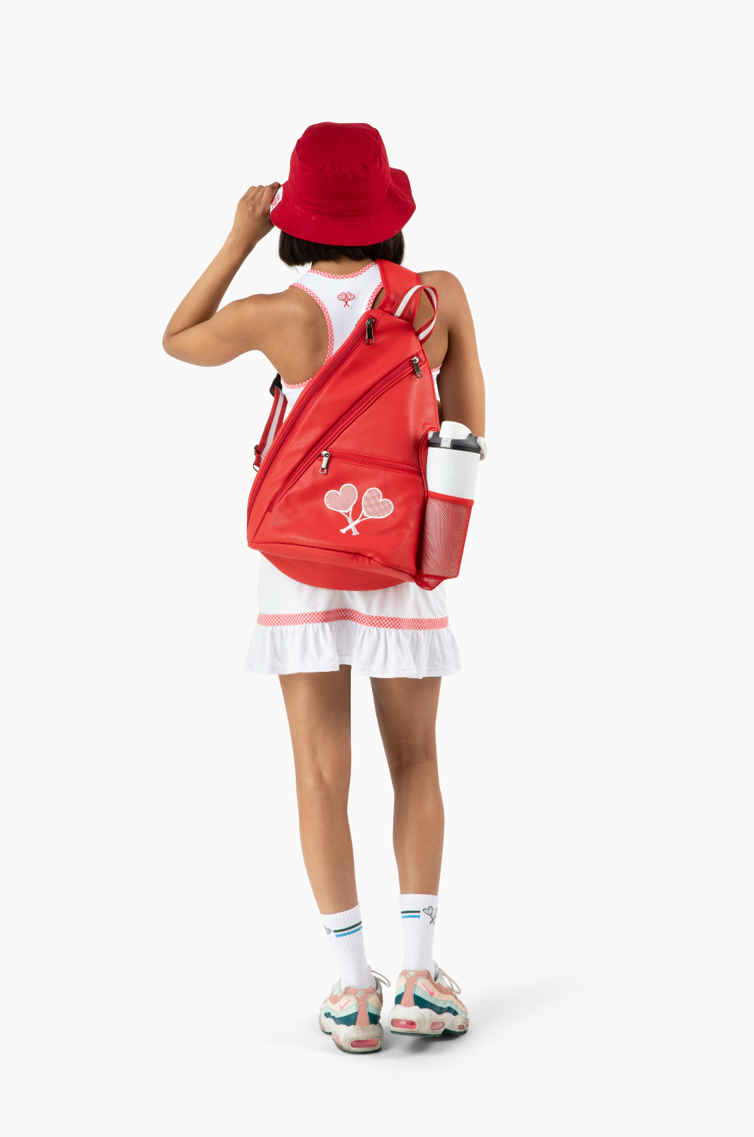 Love All Tennis Bag Red